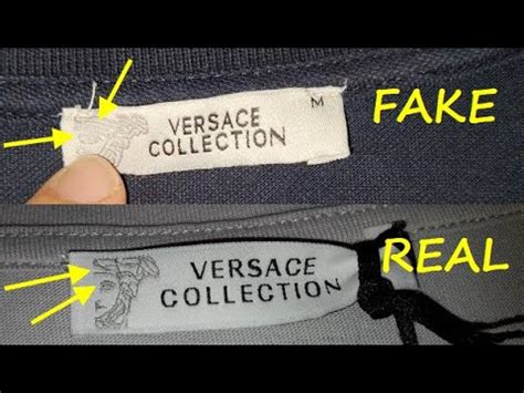 versace t shirt mens fake|is versace shirt real.